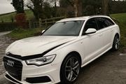 2012 Audi A6 S Line Breaking