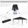 3 X 3m Pop Up Gazebo - Blue (free Shipping) Image 5