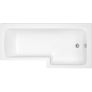 brand new P shaped bath and shower Image 2