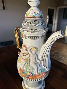 Alcoboca cherubs coffee pot