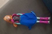 Anna from frozen ice-skating doll