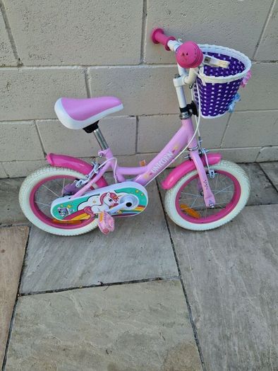 Childs 14" unicorn verve bike