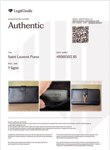 Saint Laurent Y ligne clutch