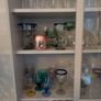 IKEA BILLY / OXBERG white bookcase with glass doors Image 3