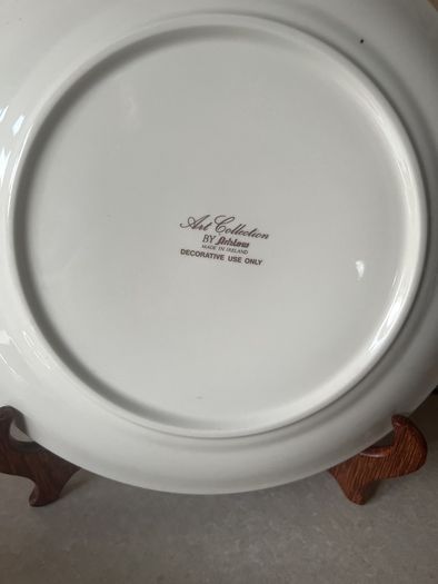2 Arklow Pottery "Art Collection " 10.5" wall plates