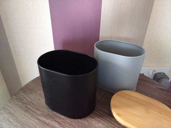Set of x2 Kitchen Storage Tins