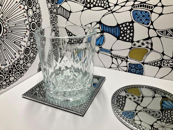 Mirror Coaster (set of 2 round or square)
