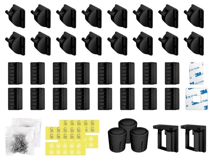 Child & Baby Safety Proof Magnetic Cupboard Locks (16 Locks & 3 Keys), Easy Install in Seconds, Invisible Child Safety Locks for Cabinets and Drawers, No Screws or Drilling (white/ black)