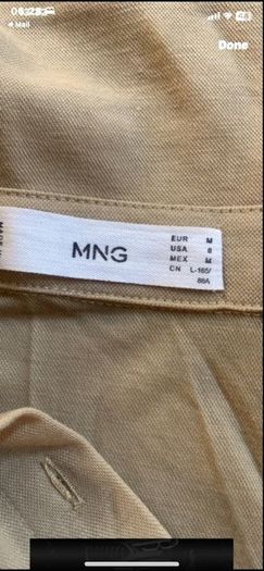 dress Mango size medium shirt dress