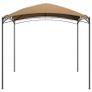 Gazebo 3x3x2.65 m Taupe 180 g/sq. m Image 4