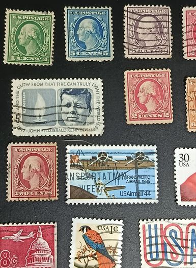 1900s 1990s USA Washington Airmail Selection