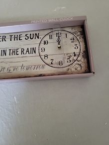 Clock brand new