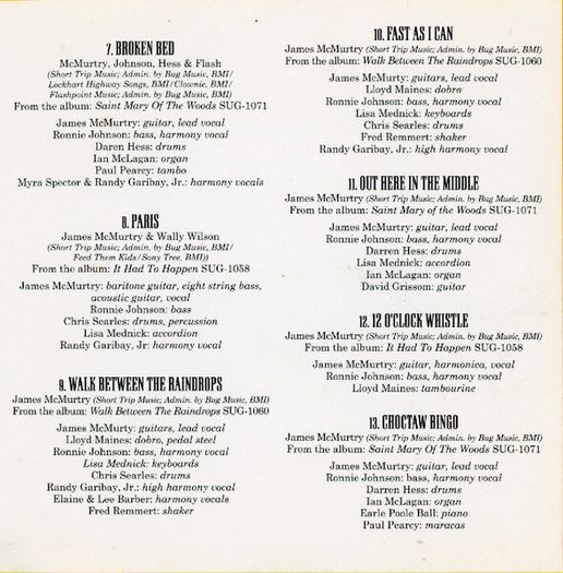 James McMurtry - Best of the Sugar Hill Years CD