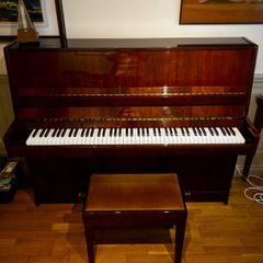 Pristine Condition Petrof 116 Walnut Upright Piano