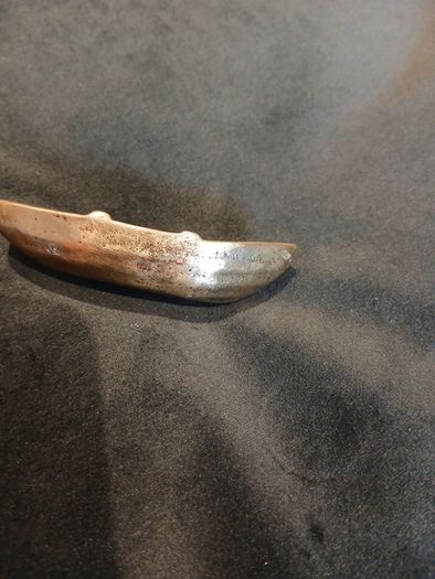 brass/ bronze currach boat