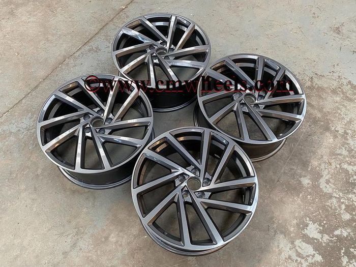 18 19" Inch Spielbergs Style Wheels VW Golf R MK5 MK6 MK7 MK7.5 Audi A3 Seat Leon Caddy Van Gti Gtd scirocco skoda superb octavia estate  5x112