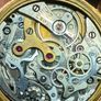 LiP vintage cronograph 50's 18k gold Image 5