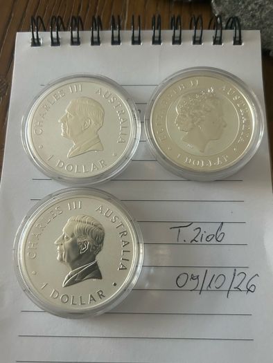 1oz silver coins