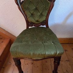 Fabulous Antique Mahogany Occasional Chair