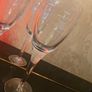 Waterford crystal set of 6 john rosha large red wine glasses Image 2