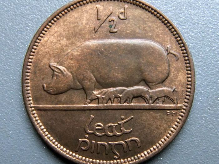 1953 Half Penny