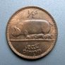 1953 Half Penny Image 2