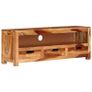 TV Cabinet 110x30x40 cm Solid Wood Acacia Image 6