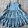 Next girls denim dress Image 4