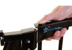 Baby Gate Extra Wide 133-142cm Black
