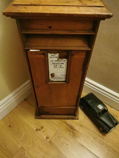 rare antique postbox