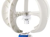400w Dc 12v 5 Blades Lantern Wind Turbine Generator Vertical Axis W/ Controller
