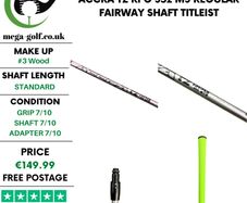 Accra TZ RPG 352 M3 Regular Fairway Shaft / Titleist