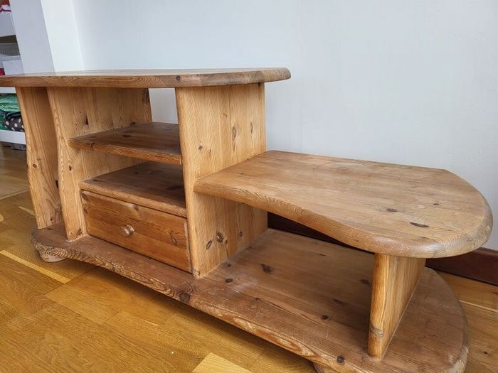 Wooden side table