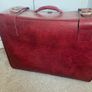 Vintage Leather suitcase Image 4