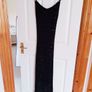 Black Party Dress with Sequins - Size 14 Image 2