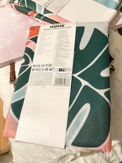 New shower curtains