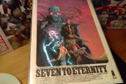 Seven To Eternity ! Issue 1 ! Ultra Rare !!! Sold Out First 1st Print ! Cover Variant By Rick Remender !