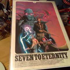 Seven To Eternity ! Issue 1 ! Ultra Rare !!! Sold Out First 1st Print ! Cover Variant By Rick Remender !