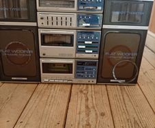 Ultra Rare Vintage 1980s Pioneer CK Series Boombox Monster. The tag is still attached.