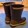 Joules Coastal Mid-Height Wellington Rain Boots - Navy Blue Image 2