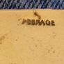 Vintage 1950s "Peerage" Brass Cambridge Crested Matchbox Sleeve Image 9