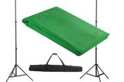 Backdrop Support System 300 x 300 cm Green