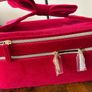 Estee Lauder Red Velvet Bow-Tie Train Case New Image 4