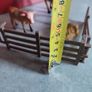 Vintage Toy Farm Playset of 2 cows Plastic Animals Image 7