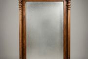 Late 19th Century Belgian Mechelen Carved Oak Mirror