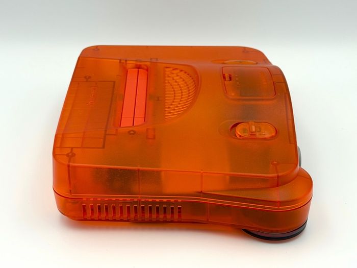 Nintendo N64 Funtastic Fire Orange Console - Mint Condition
