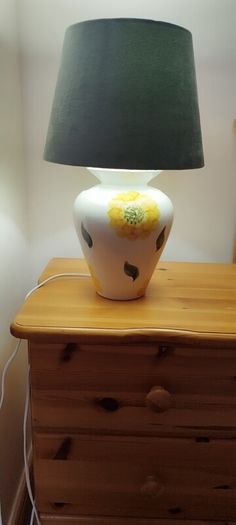Vintage Avoca Blue lamp