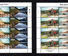2016 Ireland Wild Atlantic Way Commemorative Stamp Sheetlet Plate 1A1A1A1A Mint Never Hinged (MNH)