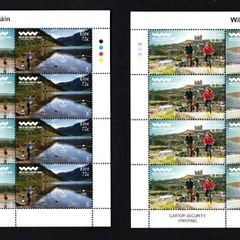 2016 Ireland Wild Atlantic Way Commemorative Stamp Sheetlet Plate 1A1A1A1A Mint Never Hinged (MNH)