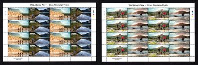 2016 Ireland Wild Atlantic Way Commemorative Stamp Sheetlet Plate 1A1A1A1A Mint Never Hinged (MNH)
